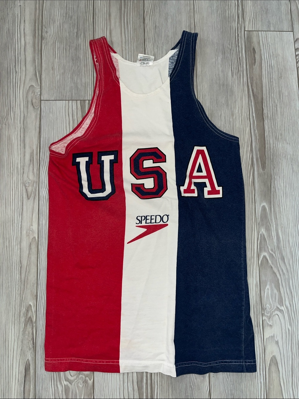 Vintage Speedo USA tank top